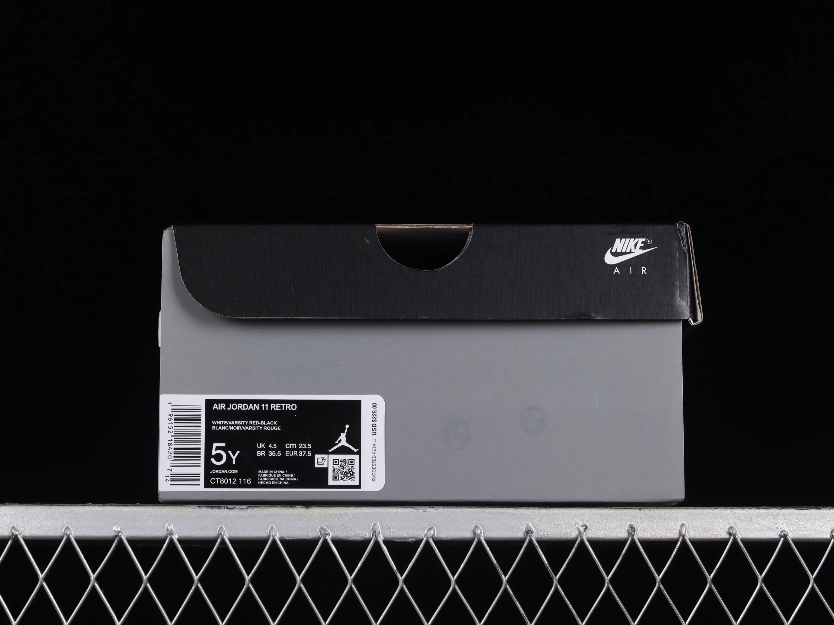All categories Air Jordan Jordan series basketball shoes Air Jordan 11 F version Air Jordan 11 "Cherry" AJ11 Joe 11 cherry red real carbon plate women's high-top basketball shoes CT8012-116